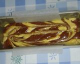 A picture of step 9 of Fast & Easy Marbled Cake.