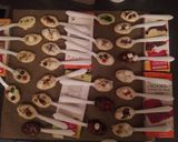 A picture of step 4 of Hot cocoa spoons.
