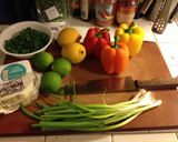 A picture of step 1 of Quinoa Citrus Salad.