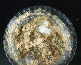 A picture of step 3 of Suji oats handvo pops.