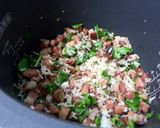 A picture of step 1 of Roasted Pork Fried Rice.