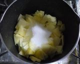 A picture of step 1 of Apple Muffins with Pancake Mix.