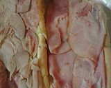 A picture of step 3 of Cuban sandwich.