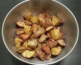A picture of step 5 of Grilled Lamb Steak with Italian Roasted Potatoes.