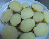 A picture of step 2 of Mayonnaise and Miso Fried Spring Potatoes.
