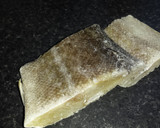 A picture of step 1 of Barbecued Salted Cod.