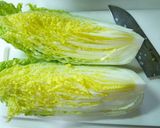 A picture of step 1 of Easy Mentsuyu Sesame Salad with Napa Cabbage and Tuna.