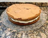 Foto del paso 11 de la receta: Tarta cremosa de chocolate y fresas, “sin gluten”