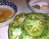 A picture of step 3 of Simple Fried Green Tomato's.