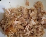 Foto del paso 1 de la receta: Espaguetis con sobras de pollo  receta de aprovechamiento