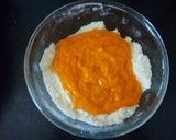 A picture of step 4 of Mango Semolina Cake.