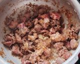 A picture of step 3 of Zero oil Mutton Curry.