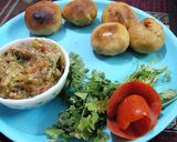A picture of step 6 of Litti chokha.