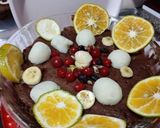 A picture of step 8 of Chocolate orange cake.