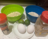 Foto del paso 1 de la receta: Filete de pescado al curry empanizado con harina de avena y amaranto, hechas en horno