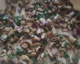 Une image de l'étape 2 de Quiche Guanciale, Champignons et Comté.