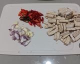 Foto langkah ke 2 dari resep Tumis Kacang Panjang dan Tempe.