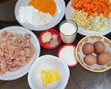 Foto langkah ke 1 dari resep Nugget Ayam Wortel Enak dan Sehat.