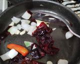 A picture of step 2 of Caldo Michi.