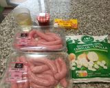 Foto del paso 1 de la receta Salchichas o longanizas blanca en salsa al vino