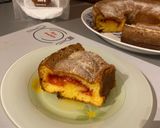 Kuglóf cukor-és tejmentesen, eperlekvárral recept fázis 2 fotója