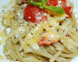 Foto del paso 5 de la receta: Spaghetti con Cherry, Albahaca y Ricotta