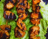 A picture of step 4 of Shish Taouk.