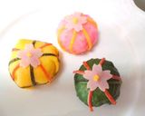 A picture of step 16 of Hina Matsuri Sushi Hina Dolls and Temari Sushi.