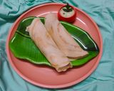 A picture of step 4 of Samak rice and Chanadal dosa.