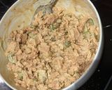 A picture of step 2 of Tofu salad.