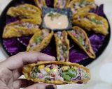 A picture of step 6 of Taco Sunflower.