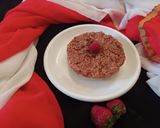 A picture of step 8 of Strawberry milk cake.