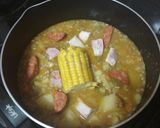 Foto del paso 7 de la receta: Potaje de lentejas con verduras, sacramentos y piña