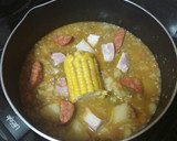 Foto del paso 7 de la receta: Potaje de lentejas con verduras, sacramentos y piña