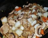 A picture of step 3 of Chicken Adobo.