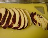 A picture of step 1 of Fried Japanese Sweet Potato with Salt and Butter.