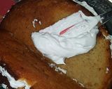 A picture of step 13 of Almond cookpad cake😋.