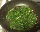 A picture of step 5 of Buttered Garlic Spinach.