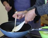 A picture of step 5 of Sanriku-style Shrimp & Vegetable Kakiage.