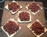 Foto del paso 9 de la receta Tortitas de idiazabal con morcilla y cebolla caramelizada