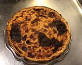 Une image de l'étape 11 de Flan pâtissier aux prunes et vanille.
