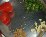 पालक, मेथी पत्ते का साग रेसिपी चरण 2 फोटो
