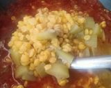 A picture of step 3 of Bottle gourd and split chickpeas curry.
