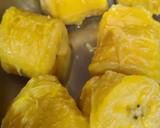 Foto del paso 1 de la receta: Arepas de plátano maduro