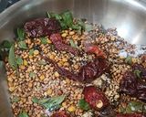A picture of step 4 of Idli Dosa Kara Podi with Chana Daal.