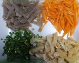 A picture of step 1 of Stir-Fried & Simmered Okara.