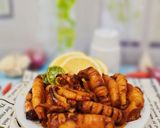 Foto langkah ke 7 dari resep Cumi Bakar Pedas Manis.