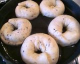 A picture of step 7 of Black Sesame Seed Bagels.
