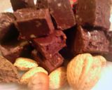 A picture of step 4 of sunshine 's chocolate fudge.