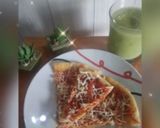 Foto langkah ke 6 dari resep Simple Pizza homemade.